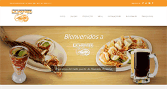 Desktop Screenshot of mariscoslamatoza.com