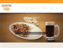 Tablet Screenshot of mariscoslamatoza.com